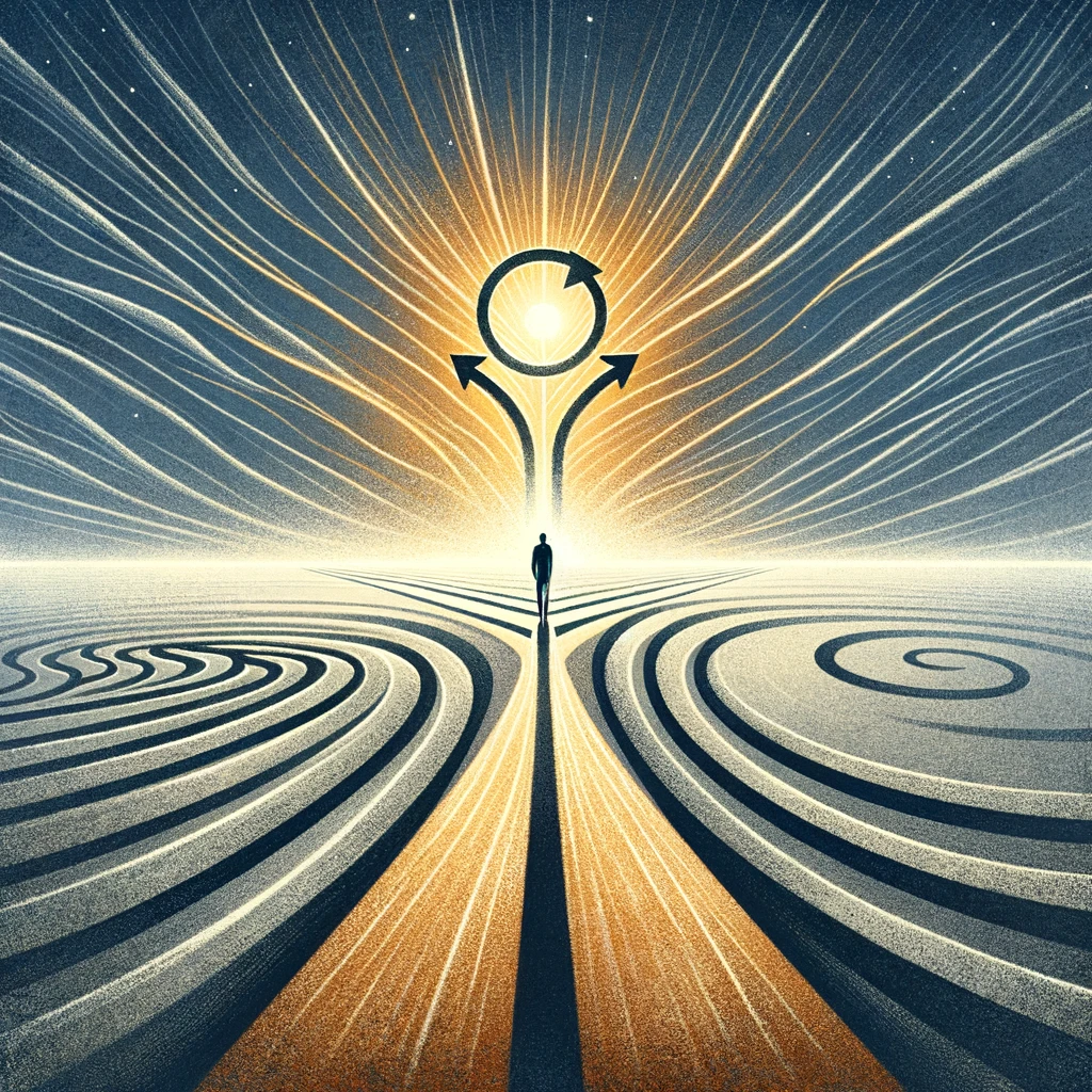 Berufliche Neuorientierung - TausendsassaCoach - Frau am Scheideweg