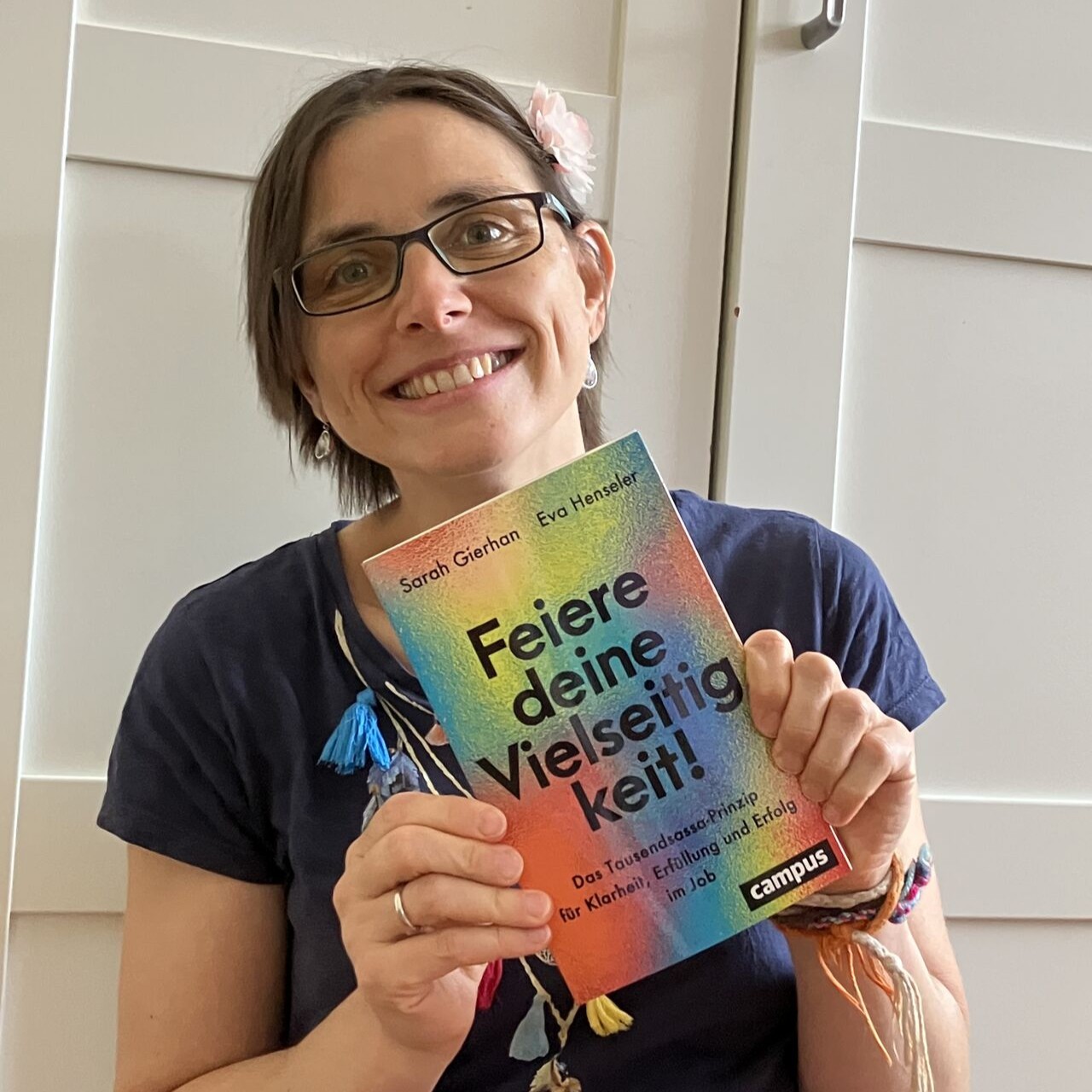 Coaching berufliche Neuorientierung - Prof. Sarah Gierhan "Feiere deine Vielseitigkeit!" Buch für Scanner-Persönlichkeiten